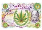 Bank of Ganja     (cannabis one eigth note, weed, funny)