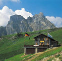 Pfronten Berghaus Allgäu an der Bergstation Breitenbergbahn